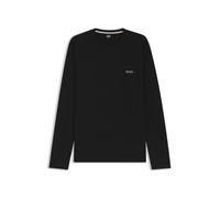 Boss Hugo Waffle Ls-Shirt 10269584 01 M Black