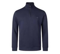 BOSS Men's Quarter Zip Zetrust Sweatshirt - Navy - Size: XXL