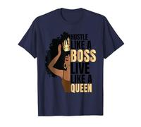 Boss Queen Crown Empowerment Confidence Statement T-Shirt