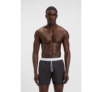 BOSS Quick-dry swim shorts with logo print - Style Starfish, 50514429 Dark Grey S