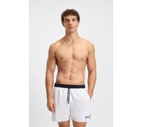 BOSS Quick-drying swim shorts with contrast details - Style Starfish, 50514429 White XL