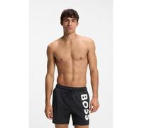 BOSS Mens Octopus Contrast-logo swim shorts with full lining