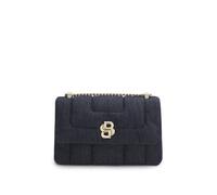 BOSS Quilted denim shoulder bag with Double B monogram - Style B_ICON M Sh. Bag D, 50542064 Dark Blue pcs.