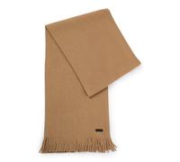 BOSS Raschel-knit scarf in virgin wool - Style Albas, 50495340 Beige pcs.