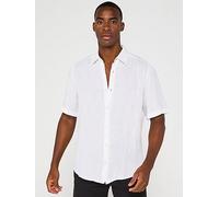 Boss Rash 2 10267858 01 Short Sleeve Shirt White S Men