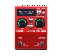 BOSS Rc-10R Next Generation Rhythmic Loop Station, for Modern Song Performers,Red
