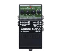 BOSS RE-2 SPACE ECHO - Tape Echo Delay Reverb Effects Pedal. Modern Compact Recreation of the Legendary Roland RE-201 Space Echo. True Stereo. Spring Reverb. Wow and Flutter.,Black