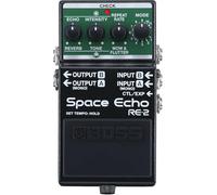 BOSS RE-2 SPACE ECHO - Tape Echo Delay Reverb Effects Pedal. Modern Compact Recreation of the Legendary Roland RE-201 Space Echo. True Stereo. Spring Reverb. Wow and Flutter.,Black