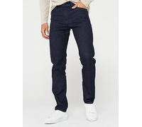 BOSS Re.Maine Regular Fit Jeans - Dark Blue, Dark Blue, Size 38, Inside Leg Regular, Men Dark Blue