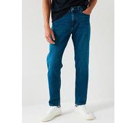 BOSS Re.Maine3 Regular Fit Modern Authentic Jeans, Dark Blue, Size 38, Inside Leg Regular, Men Dark Blue