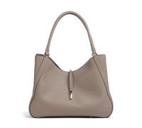 Boss Reah Shoulder Bag Leather 38 cm gray