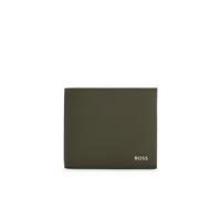 BOSS Recycled-leather wallet - Style Northon_4cc Coin, 50568387 Olive pcs.