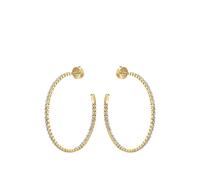 BOSS Refined earrings with signature branding - Style KASSY DIVINE, HB1580865 Gold tone pcs.