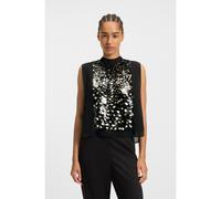 BOSS Regular-fit blouse with sequin embellishments - Style Baliette, 50546946 Black 8