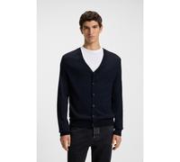 BOSS Regular-fit cardigan in a wool blend - Style Avac_CD, 50523574 Dark Blue S