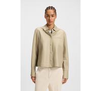 BOSS Regular-fit jacket in nappa leather - Style Suri, 50548513 Light Beige 12