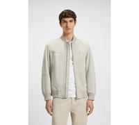 BOSS Regular-fit jacket in suede - Style Johice, 50543505 Natural 42R