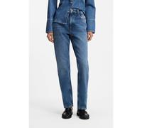 BOSS Regular-fit jeans in mid-dark peachy-soft denim - Style C_ADA SLIM HR 2.0, 50564443 Dark Blue 28/30