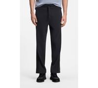 BOSS Regular-fit jersey trousers with jacquard tape - Style JT_Union Tape Hurley, 50564110 Dark Blue L