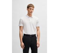 BOSS Regular-fit polo shirt in cotton piqué - Style Pallas_IN, 50504381 White XXL