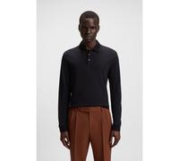 BOSS Regular-fit polo shirt in interlock cotton - Style Pado 30, 50468392 Black L