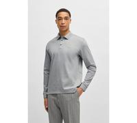 BOSS Regular-fit polo shirt in interlock cotton - Style Pado 30, 50468392 Light Grey XXXL