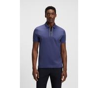 BOSS Regular-fit polo shirt in mercerised cotton - Style H-Paras 65_ME, 50555160 Dark Blue M
