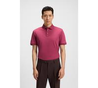 BOSS Regular-fit polo shirt in mercerised Italian cotton - Style L-Perry 14, 50494980 Dark pink XL