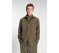 BOSS Regular-fit shirt in baby corduroy - Style P-JOE-kent-C1-222, 50550679 Light Brown 17.7