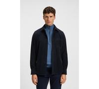 BOSS Regular-fit shirt in cotton corduroy - Style Relegant_6_M, 50548976 Dark Blue M