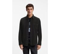 BOSS Regular-fit shirt in cotton corduroy - Style Relegant_6_M, 50569609 Black M