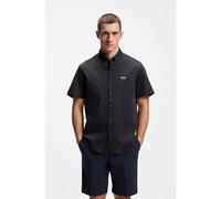 BOSS St_Motion S Relaxed Fit Shirts, Navy, Size L, Men Navy