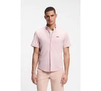 BOSS Regular-fit shirt in cotton jersey - Style ST_Motion S, 50555951 Light Orange XL