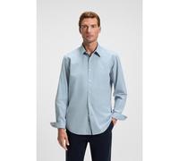 BOSS Regular-fit shirt in cotton poplin - Style Relegant_6_M, 50518304 Light Blue XL