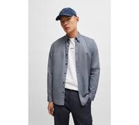 Men's Hugo Boss Men's Blue Ricket Long Sleeved Shirt