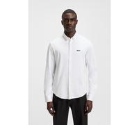 BOSS Regular-fit shirt in dynamic cotton jersey - Style B_Motion L, 50544795 White 4XL