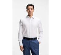 BOSS Regular-fit shirt in easy-iron stretch cotton - Style H-JOE-K-C3-263, 50567336 White 16