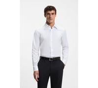 BOSS Regular-fit shirt in Italian-made cotton poplin - Style L-JOSH-KENT-C1-243, 50530297 White 18