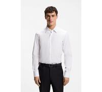 BOSS Regular-fit shirt in Italian-made cotton poplin - Style L-JOSH-KENT-C1-243, 50530297 White