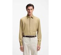 BOSS Regular-fit shirt in performance-stretch Oxford jersey - Style P-LIAM-K-F-261, 50556672 Beige XL