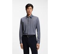 BOSS Regular-fit shirt in performance-stretch Oxford jersey - Style P-LIAM-K-F-261, 50556672 Light Blue XL