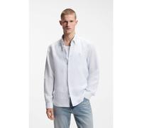 BOSS Regular-fit shirt in striped linen - Style H-LIAM-BD-E-C1-261, 50560595 Light Blue stripes S