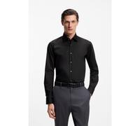 Boss Men's H Joe Kent Long Sleeve Oxford Shirt 17 inch Black