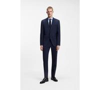 BOSS Regular-fit suit in stretch virgin wool - Style H-Jeckson-2Pcs-224, 50552082 Dark Blue 40L
