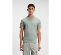 BOSS Regular-fit T-shirt in slub cotton with logo detail - Style Tegood, 50508243 Light Green XXXL