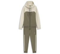 BOSS Mens SW Colorblock HD TT Regular-fit tracksuit in stretch cotton