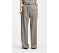 BOSS Regular-fit trousers in a wool blend - Style Tiana12, 50558311 Beige Patterned 10