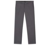 BOSS Regular-fit Hose Aus Elastischem Baumwoll-Satin