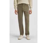 BOSS Regular-fit trousers in stretch-cotton satin - Style Chino-Regular-1, 50534378 Khaki 32/32