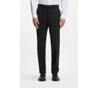 BOSS Regular-fit trousers in stretch wool - Style H-Lenon-MM-224, 50480544 Black 30L